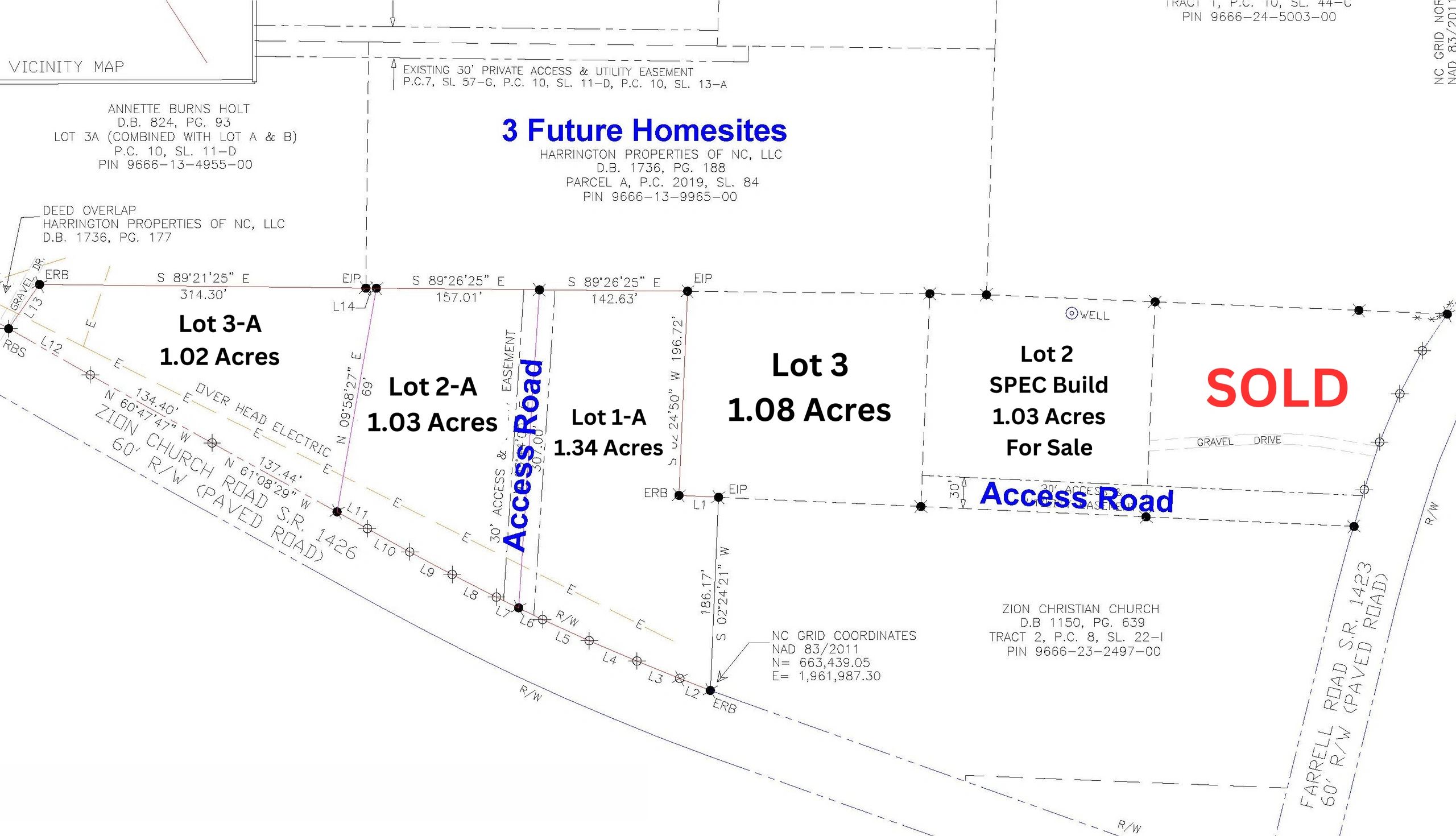 Homesites Harrington Properties